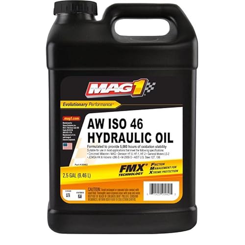 AW46 Hydraulic Oil Temperature Range