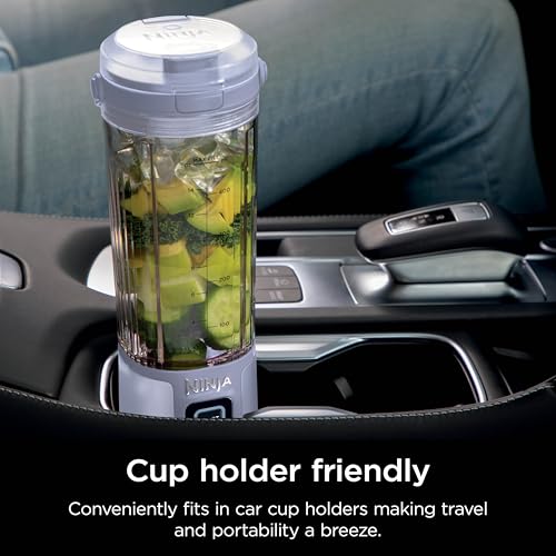 Image of Ninja Blast Portable Blender, Cordless, 18oz. Vessel, Personal Blender For-Shakes and Smoothies, BPA Free, Leakproof-Lid and Sip Spout, USB-C Rechargeable, Dishwasher Safe, Tinted Lavender, BC151LD