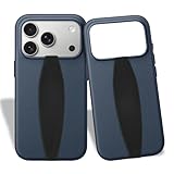 Picture of Switchbands Universal Phone Grip Strap – Pack of 2, Customizable Phone Holder for Hand, Wireless Charging Safe Cellphone Handle Grip, Finger Strap for iPhone, Samsung & Android Cases - I Love Black