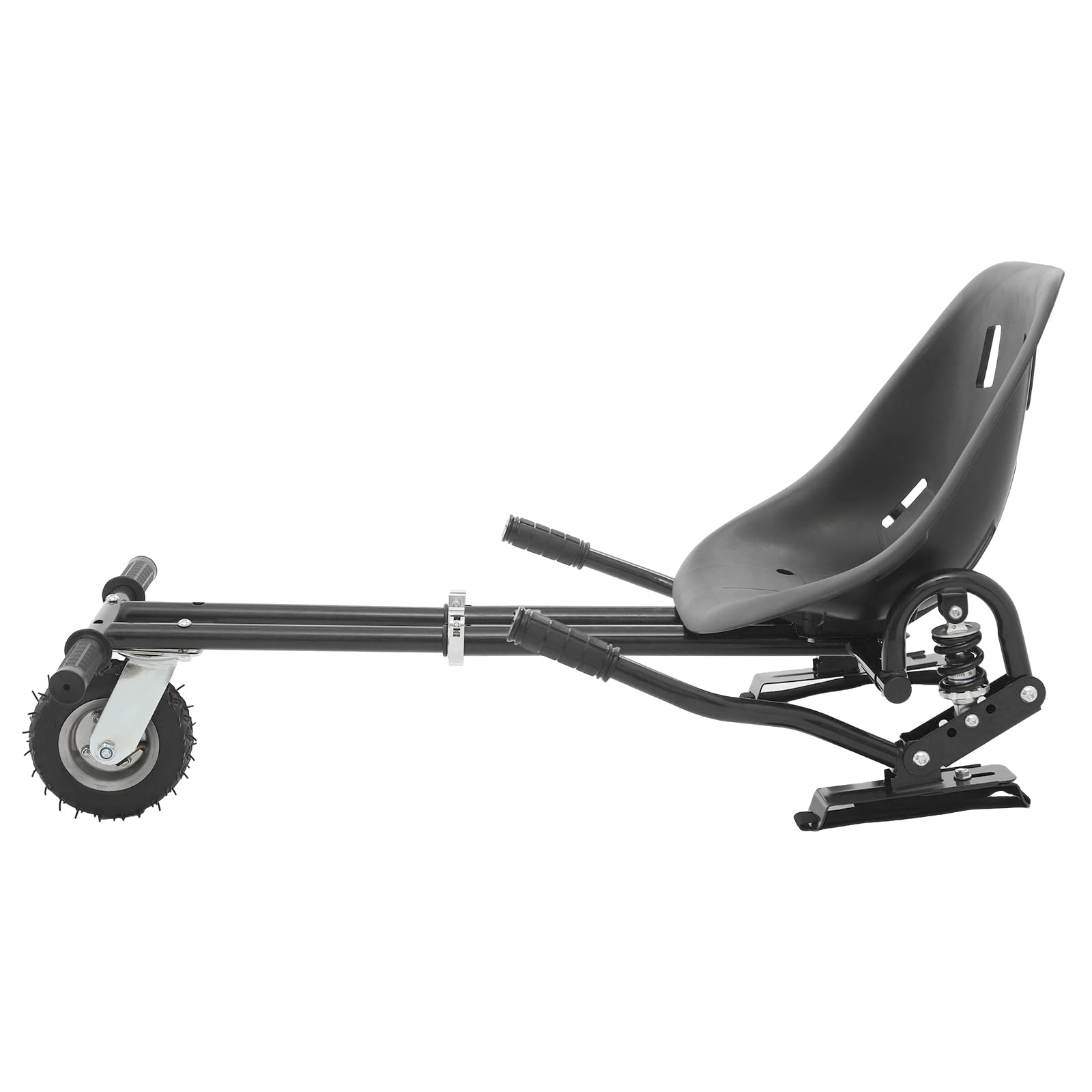 Hoverboard con sedile regolabile per Hoverboard da 6,5 – 10 pollici, sedile per scooter elettrico, compatibile con auto bilanciamento scooter per adulti e bambini, fino a 100 kg (nero)