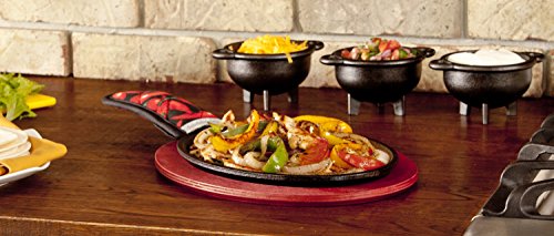 Lodge Cast Iron Fajita Set, Pre-Seasoned - Thumbnail 2