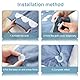 0XBIT Bettdeckenhalter, 24 Stück Duvet Cover Clips, rutschfest Steppdecken-Halter, Verhindert Verrutschen Bettdecke und Sorgt für Einen Hochwertigen Schlaf, Nicht für Dicke Bettdecken Geeignet
