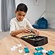 Noris 606134747 - IQ Track Spiel (Logikspiel ab 6 Jahre) - raffinierte Kugelbahn-Challenge für 1 Person mit 6 Schwierigkeitsstufen inkl. Lösungen, Denkspiel für Kinder und Erwachsene