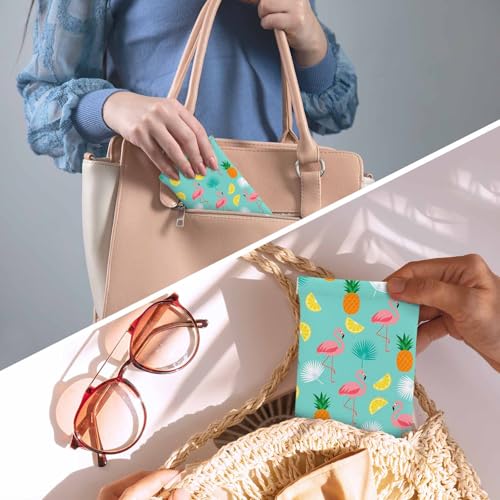Image of Dragonfly Glasses Case Lightweight Glasses Cases PU Sunglass Organizer Eyeglasses Case Glasses Cases For Men Women
