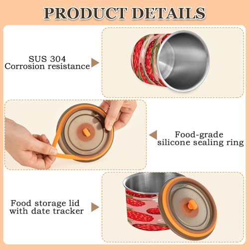 Contenedor hermético para café Blueangle acero inoxidable 500 ml miniatura 4