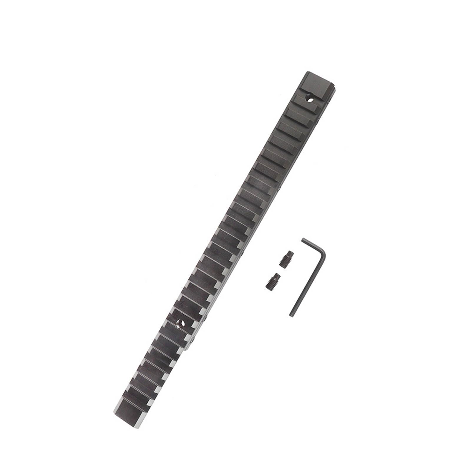 Attrezzatura Ottica Tattica Slitta Rialzata Lega Alluminio 11-20 mm Base Picatinny