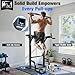 Sportsroyals Power Tower Dip Station Pull Up Bar for Home Gym Strength...