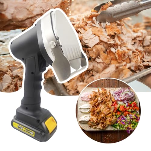 Cortadora de Carne Eléctrica Inalámbrica para Kebab miniatura 2