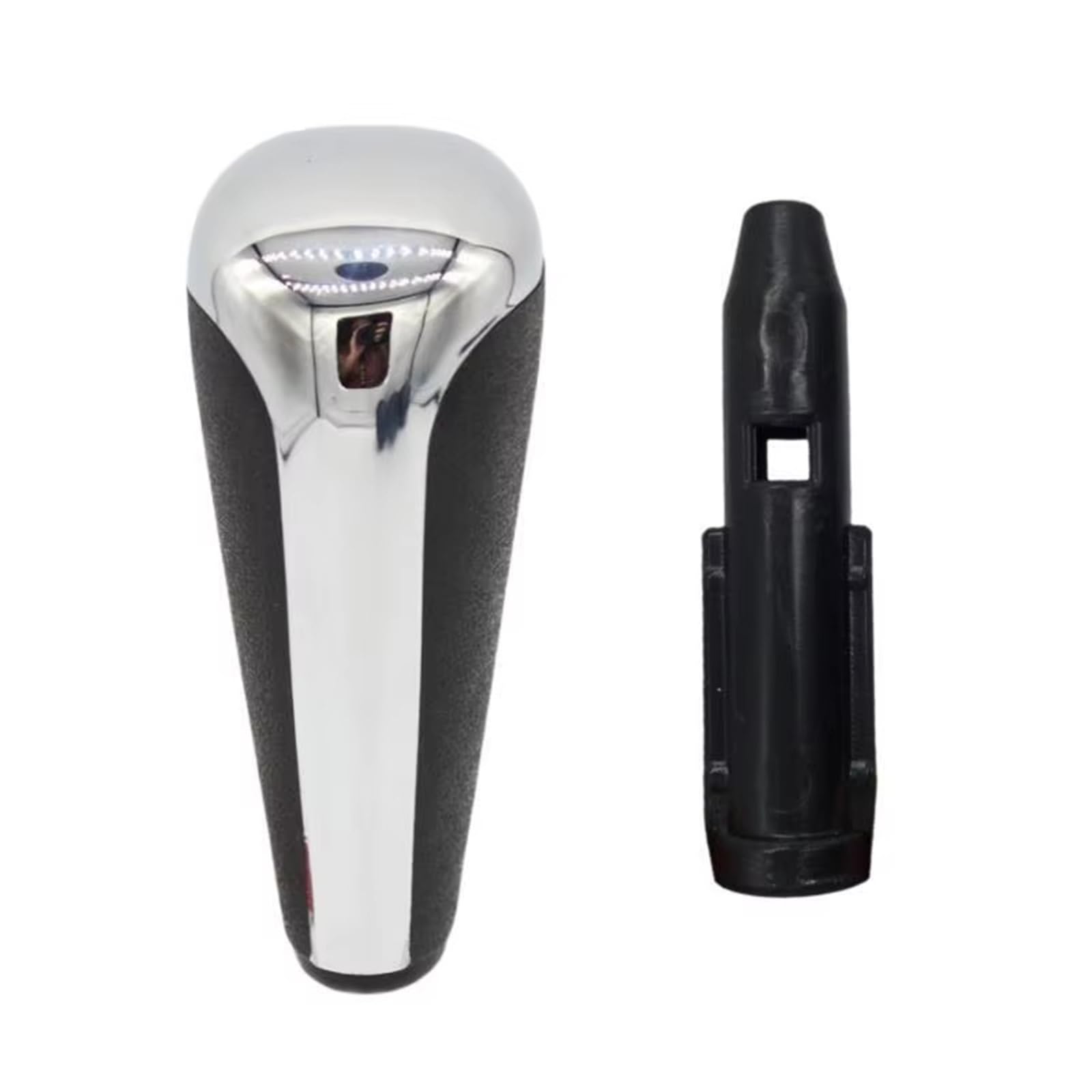 Pdurmbuab Chrome And Adapter Gear Shift Knob Manual For Citroen C2 C3 C4l C5 Picasso Elysee Peugeot 206 207 307 308 408 508 2008 Gear Shift Knob Hand Speed Pen Shifer Lever Stick