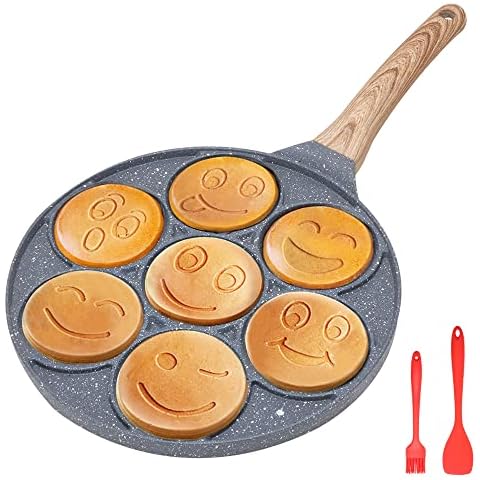Bobikuke Sartén para Tortitas Inducción, 26cm Antiadherente Cover