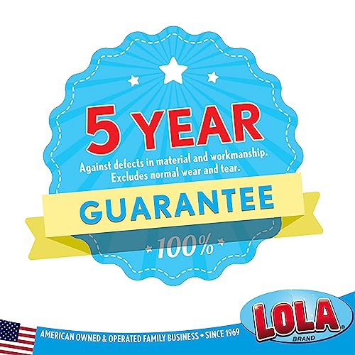 Image of LOLA Classic Toilet Brush w /Under-The-Rim Scrubber, 1 Count