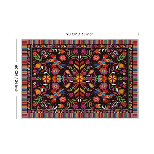 Tapete decorativo Artoid Mode 2x3 pies negro miniatura 2