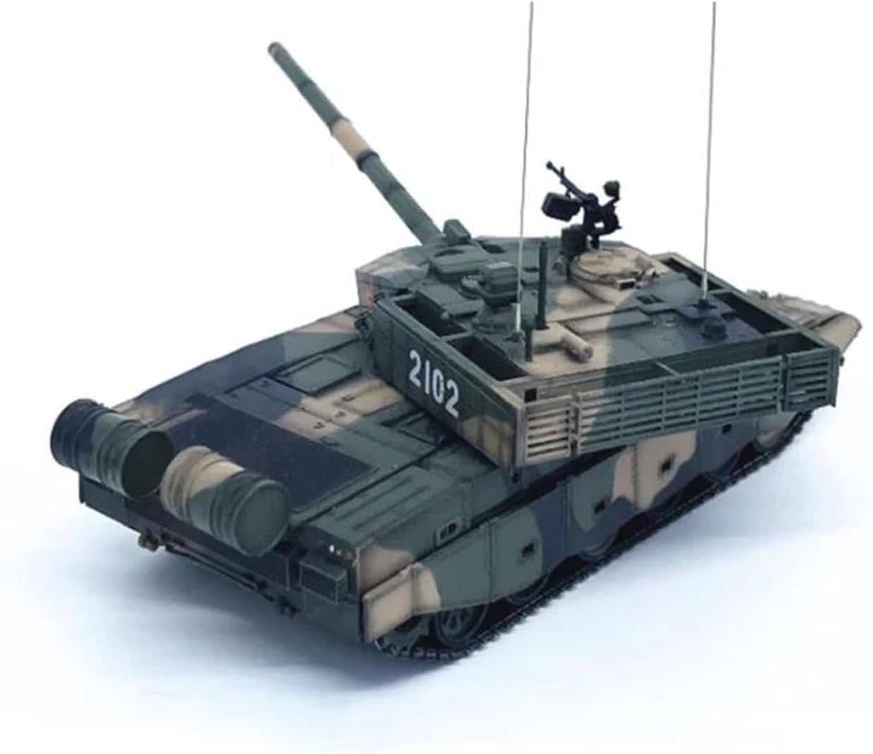 Realistic Tank 1:72 Scale for UNISTAR ZTZ-99A Tank Model Kit Static Die Casting Hobbyist Collectible Ornaments Static Tank Model