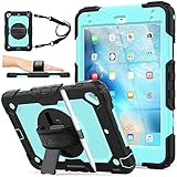 SEYMAC stock Case for iPad Mini 5/4, Full-Body Protective Case with 360 Degrees Rotating Stand &...