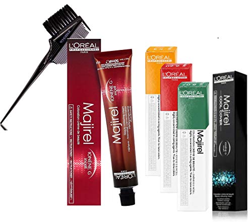 lovely MAJlREL Original Colours by IoreaI paris Ionene G Beauty Permanent Cream Hair Color (w/ Sleek 3-in-1 Comb/Brush) Creme Haircolor Dye (7.3 / 7G)