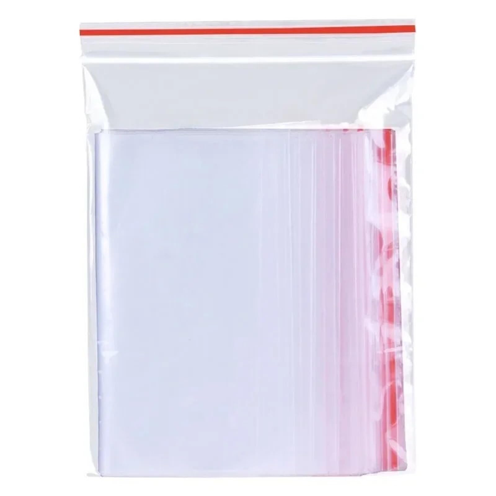 Druckverschlussbeutel Transparenter, selbstverschließender Aufbewahrungsbeutel aus dickem Kunststoff for kleinen Schmuck, wiederverschließbar mit Reißverschluss für die Küche(9x13cm,500PCS)