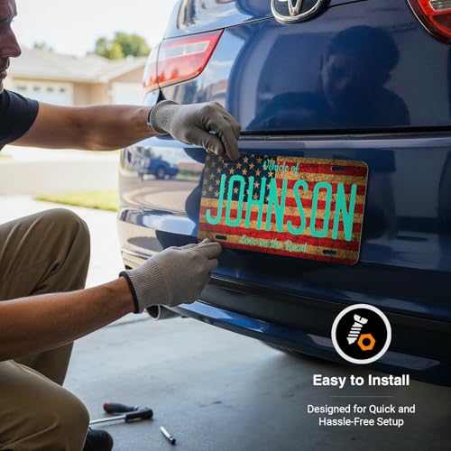 Custom Car Plate with Photo