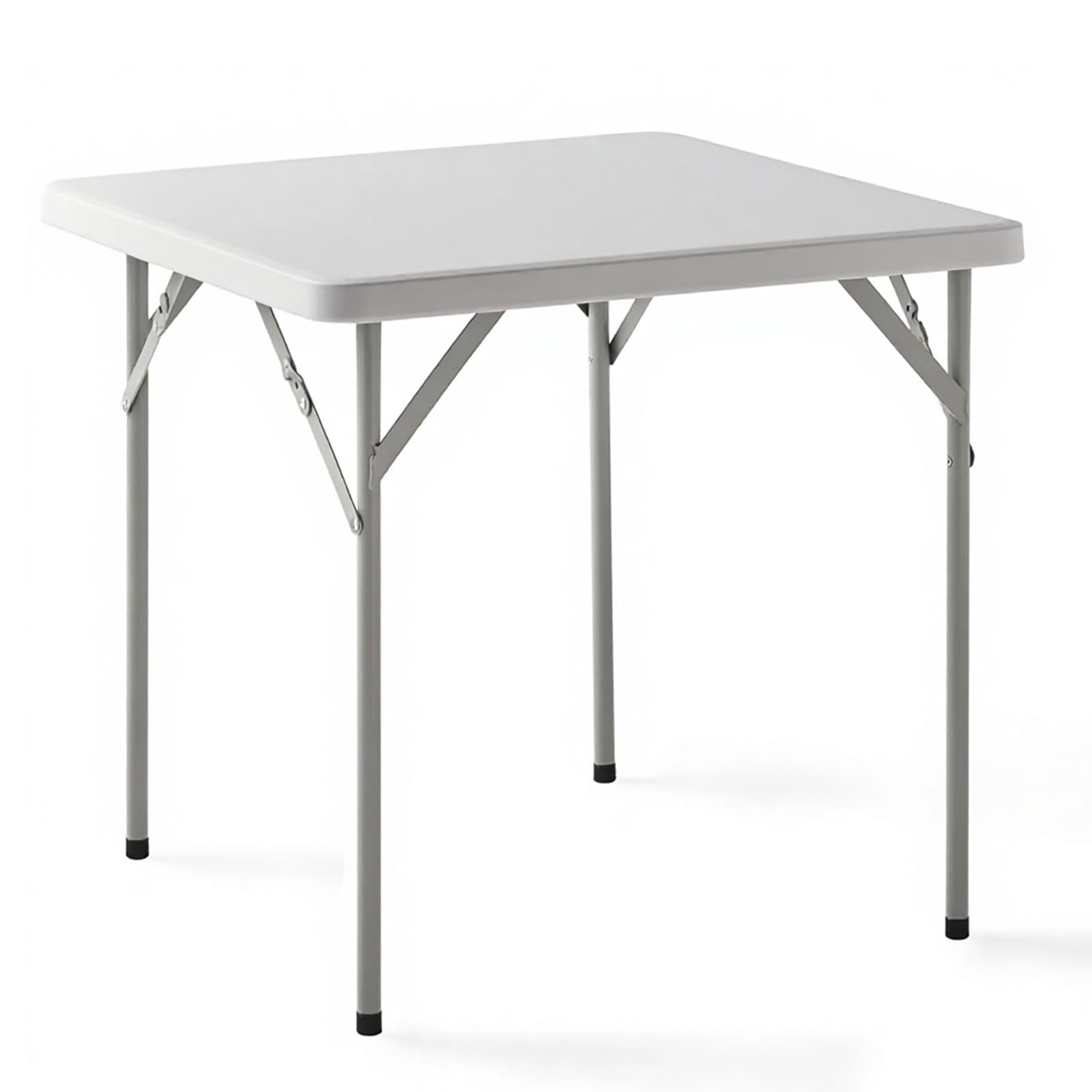 Mesa Plegable Compacta NIXGARDEN para 4 Personas, Mesa Portátil de 84 cm, con Estructura de Acero, Ideal para Comedor, Oficinas y Eventos