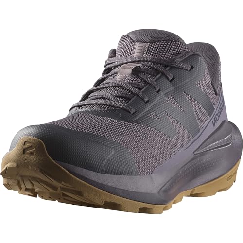 Salomon ELIXIR TOUR WATERPROOF, Zapatos de senderismo para Mujer, Nine Iron Shark Kelp, 41 1/3 EU