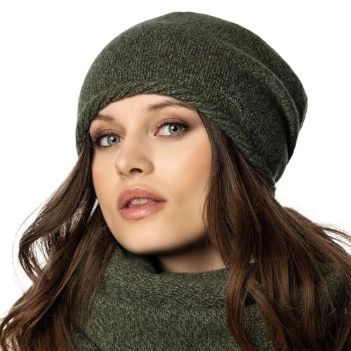 Bonnet en laine chaud Vivisence 7087 | Élégance et confort d'automne