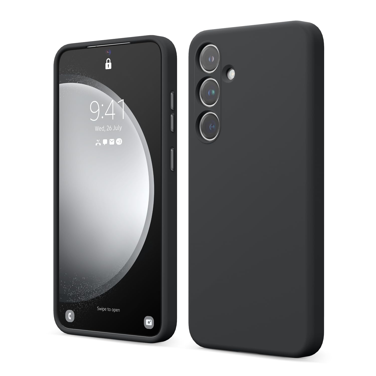 elago Compatible with Samsung Galaxy S24 Plus Case, Liquid Silicone Case, Full Body Protective Cover, Shockproof, Slim Phone Case, Anti-Scratch Soft Microfiber Lining (Black) (B0CPS99TXT) Amazon Price History, Amazon Price Tracker