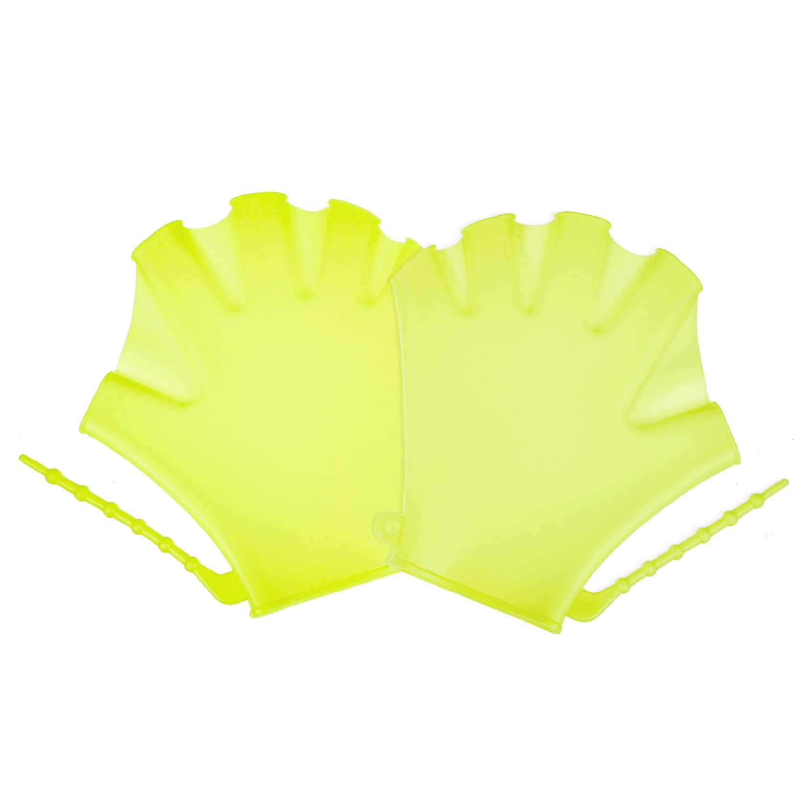 Mipcase 2Pcs Swim Training Mittens for Swimming Gloves for Beginners Dive and Swim Accessories for Boys and Enhanced Fluorescent