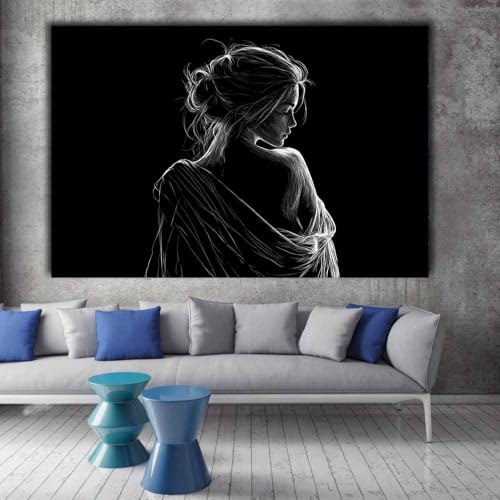 Toile décoration murale 20x30cm encadrée design minimaliste - 2
