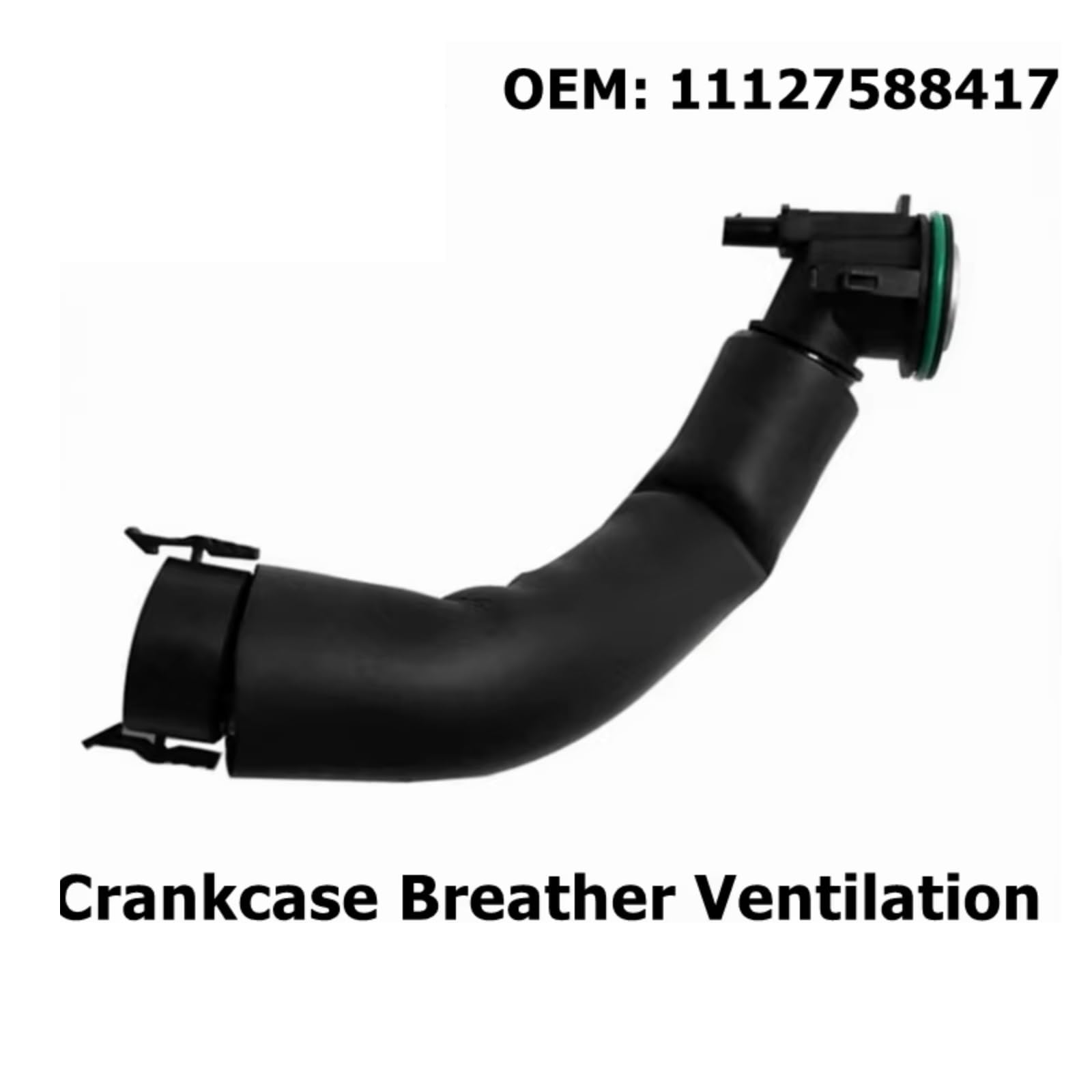 Tuyau D'aération De Carter Compatible Avec X1 X3 X4 X5 Z4 Tuyau De Ventilation De Reniflard De Carter OEM: 11127588417 11127598091 Tuyau De Ventilation De Carter