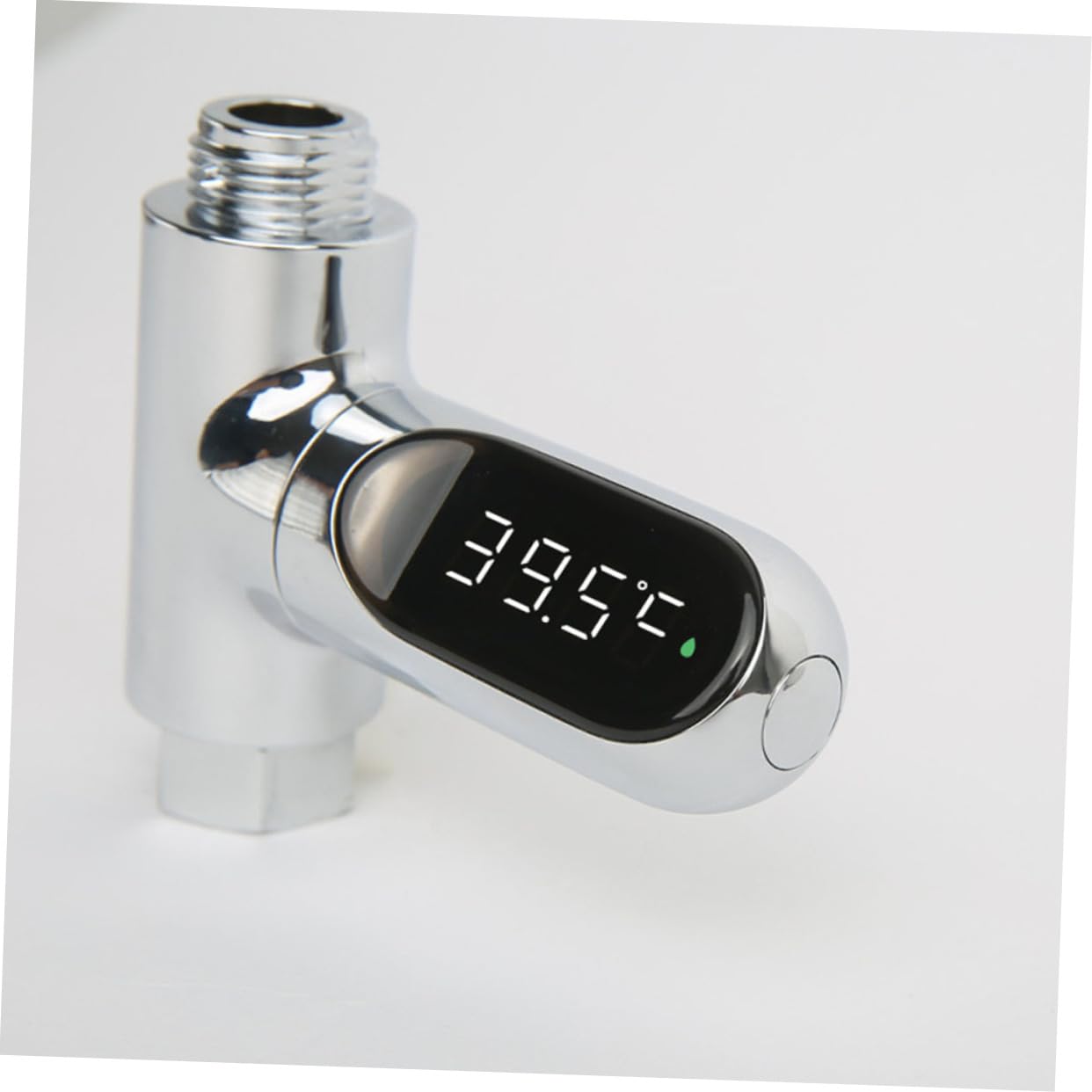Abaodam Led-anzeige Wassertemperaturmesser Duschthermometer Monitor Für Bad Keine Batterien Notwendig Drehbar