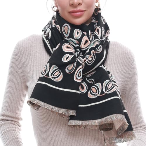 SWAT PANY Scarf for Women Pashmina Blanket Shawls and Wraps Winter Warm Scarves4