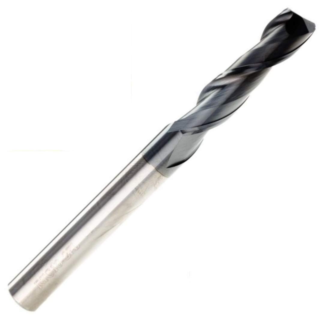 Rennie Tool 16mm Solid Carbide 2 Flute Long Series Slot Drill TiAlN Coated