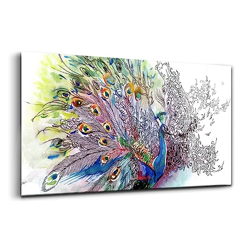 Peinture murale en verre Wallfluent pour raviver un mur blanc triste et sans vie