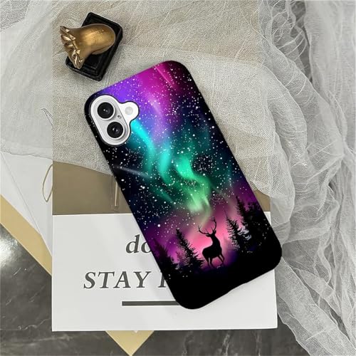 Coque iPhone 16 Plus cerf évite rayures protection hybride