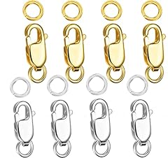 8pcs Gold and Silver