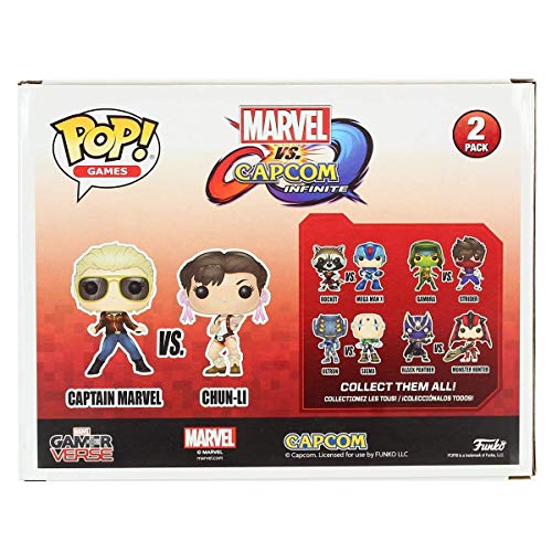 FUNKO Marvel VS Capcom Captain Marvel VS Chun Li - vue 7