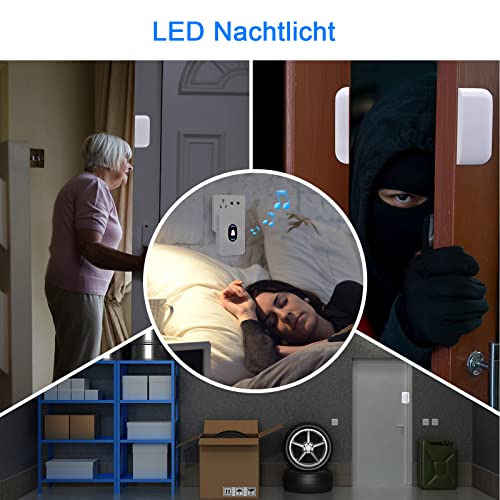 DAYTEE Sensore Allarmi Porte Finestre Campanello