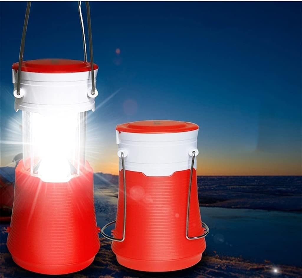 JFYWRT Lumière de Secours Lampe de Charge Lampe de Camping Portable étanche LED Lumière de Tente extérieure Éclairage Domestique Lumière de Secours Camping Petite Lanterne Lumières de Camping