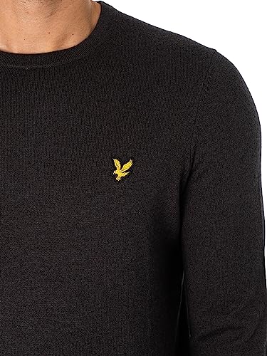 Pull Col Ras du Cou Lyle & Scott Hommes Coton Mérinos