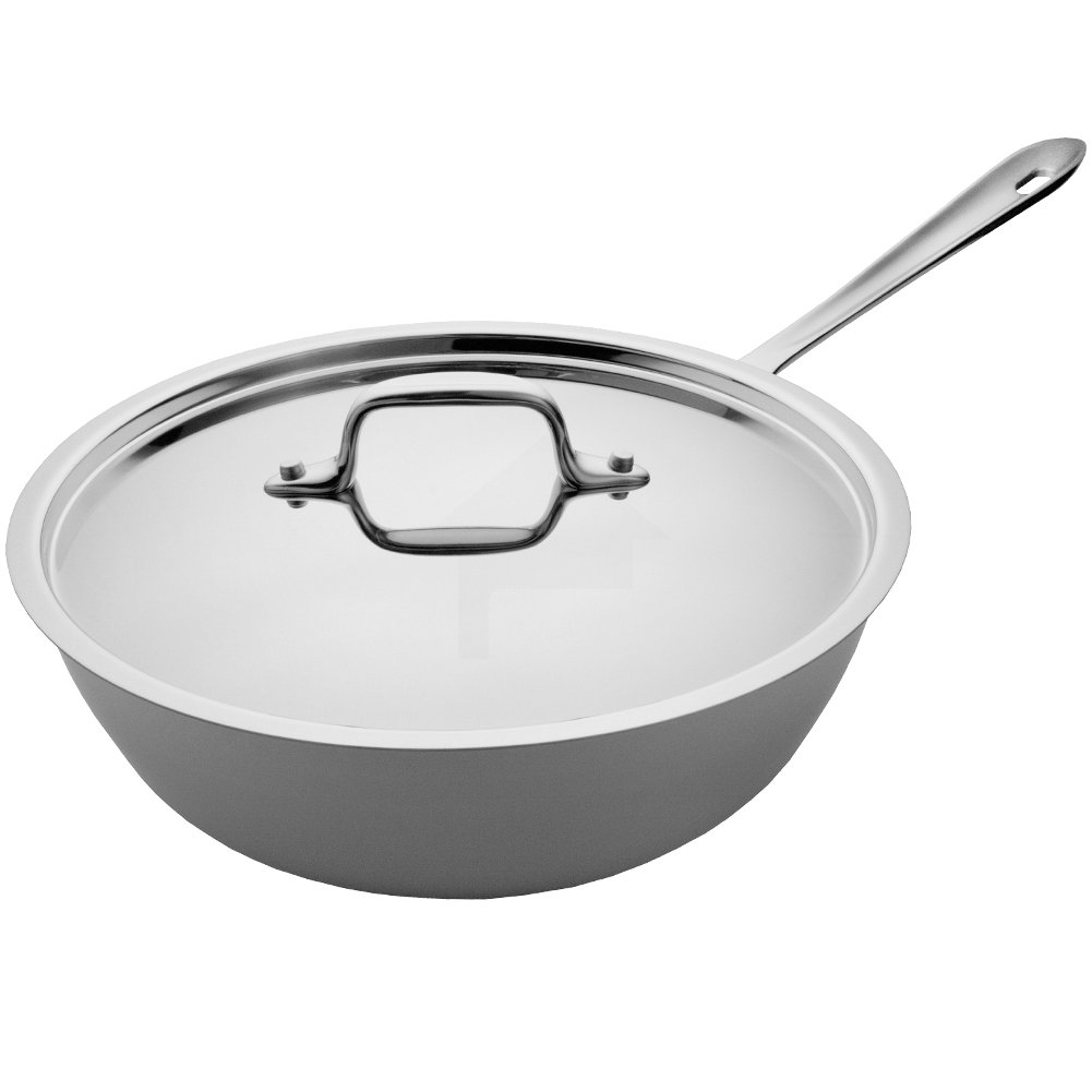 Buy AllClad Stainless 3Quart Saucier Pan Online at Low Prices in