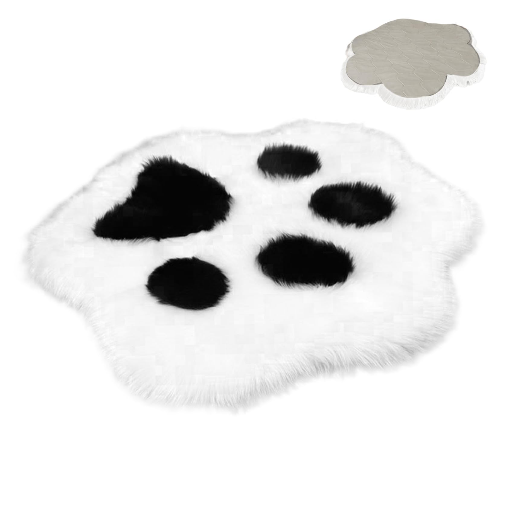 Tapis patte de chat antidérapant pour éviter les glissades sur sol froid
