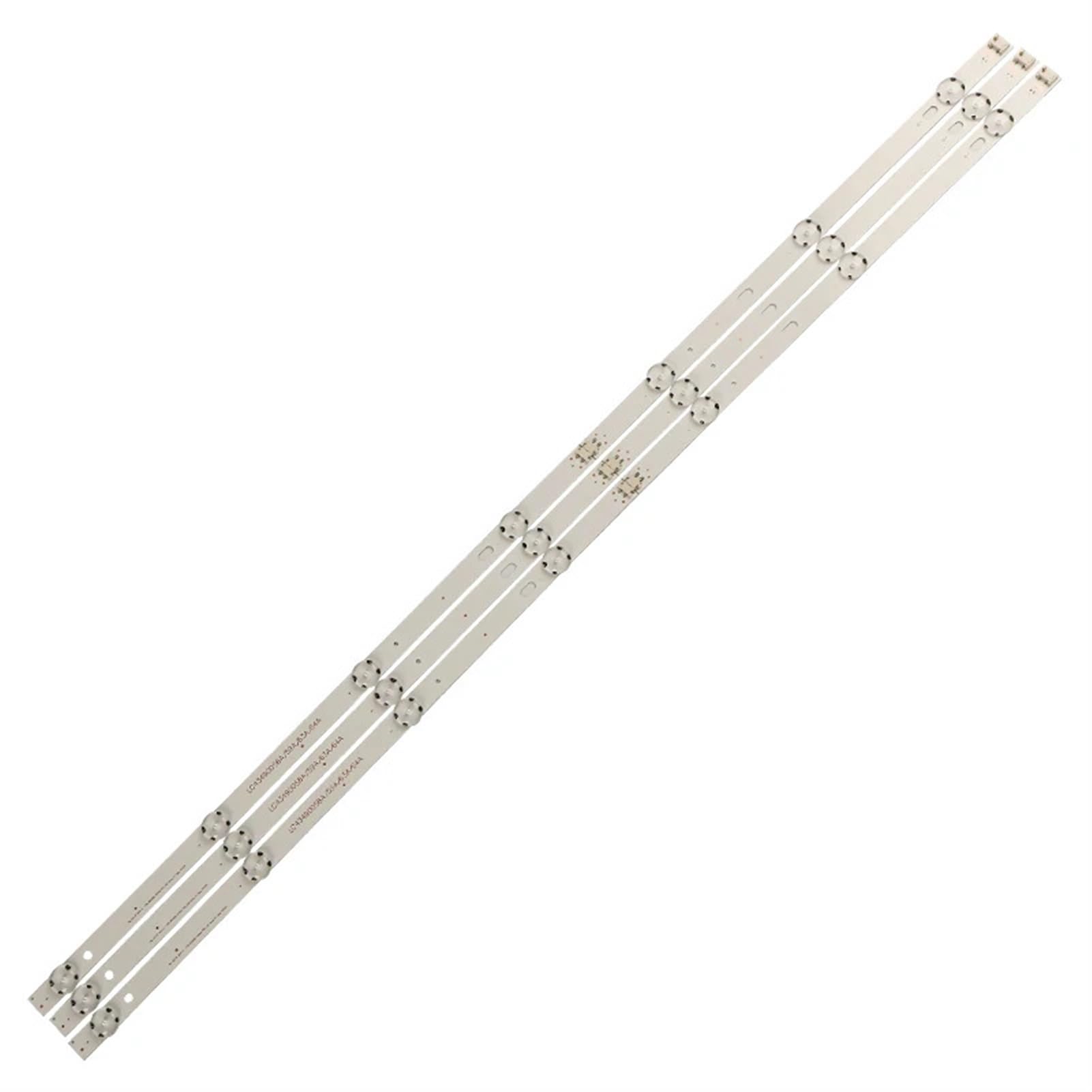 Striscia LED 1/2TV o LC43490059A LC43490058A for LG 43UK6300PLB 43UJ634V 43UJ635V 43LJ61_FHD_L Innotek 17Y 43 Pollici_A LC43490074A 83CM(1TV(6PCS))
