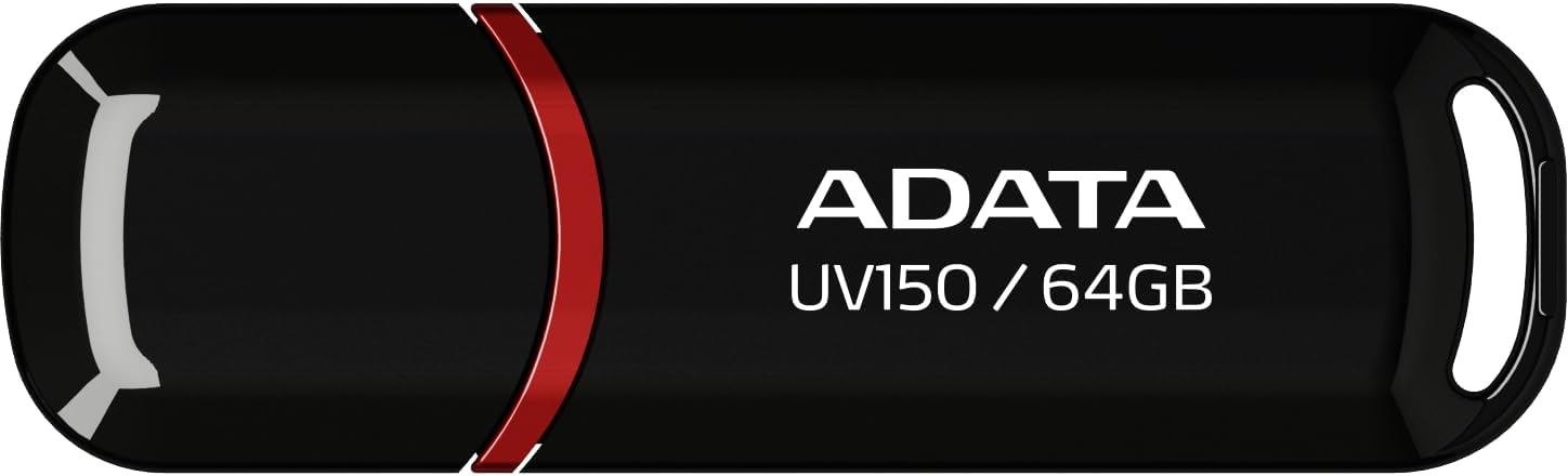 ADATA USA DashDrive USB 3.0 UV150 GB Passport to Data Mobility, Black (auv150 – 64G – G-RBK) [parallel import goods]
