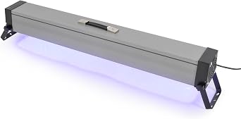 1800W UV Curing Light, 395nm LED Curing Lamp with 3.28ft Cure Distance, Portable Handheld UV Light for Nail Salon, Ink, Paint, Adhesive Curing on Glass, Plastic, Acrylic Surfaces