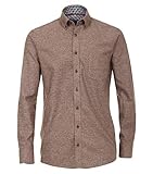 Comfort Fit CASAMODA Herren Mouliné Hemd uninah Comfort Fit