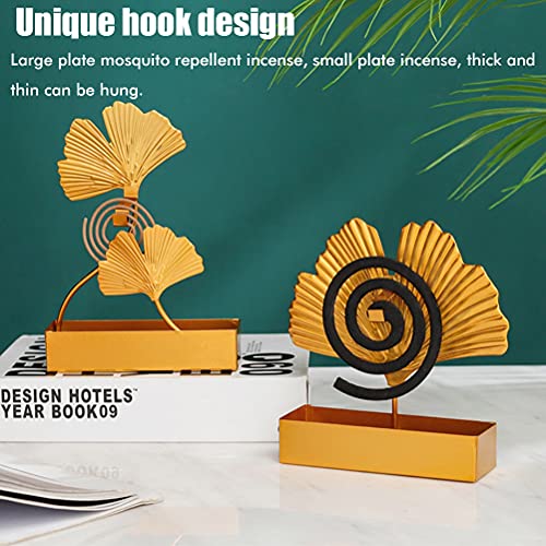 Lubudup Ginkgo - Spirale in metallo per zanzare