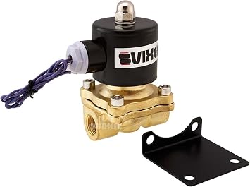 Vixen Air 3/8" NPT Air Ride Suspension High Flow Normally Closed Electric Air Valve Solenoid 210 PSI VXF2038