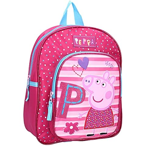 Peppa Pig Modern Pink School Bag Cover