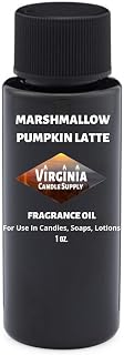 Marshmallow Pumpkin Latte (Our Version of The Brand Name) Fragrance Oil (1 oz Bottle) for Candle Making, Soap Making, Tart Making, Room Sprays, Lotions, Car Fresheners, Slime, Bath Bombs, Warmers