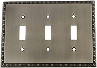 Vista 26 de Nostalgic Warehouse Egg & Dart Deco - Cubierta para placa de interruptor de salida eléctrica