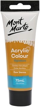 Mont Marte Acrylic Paint Studio 75ml - Raw Sienna